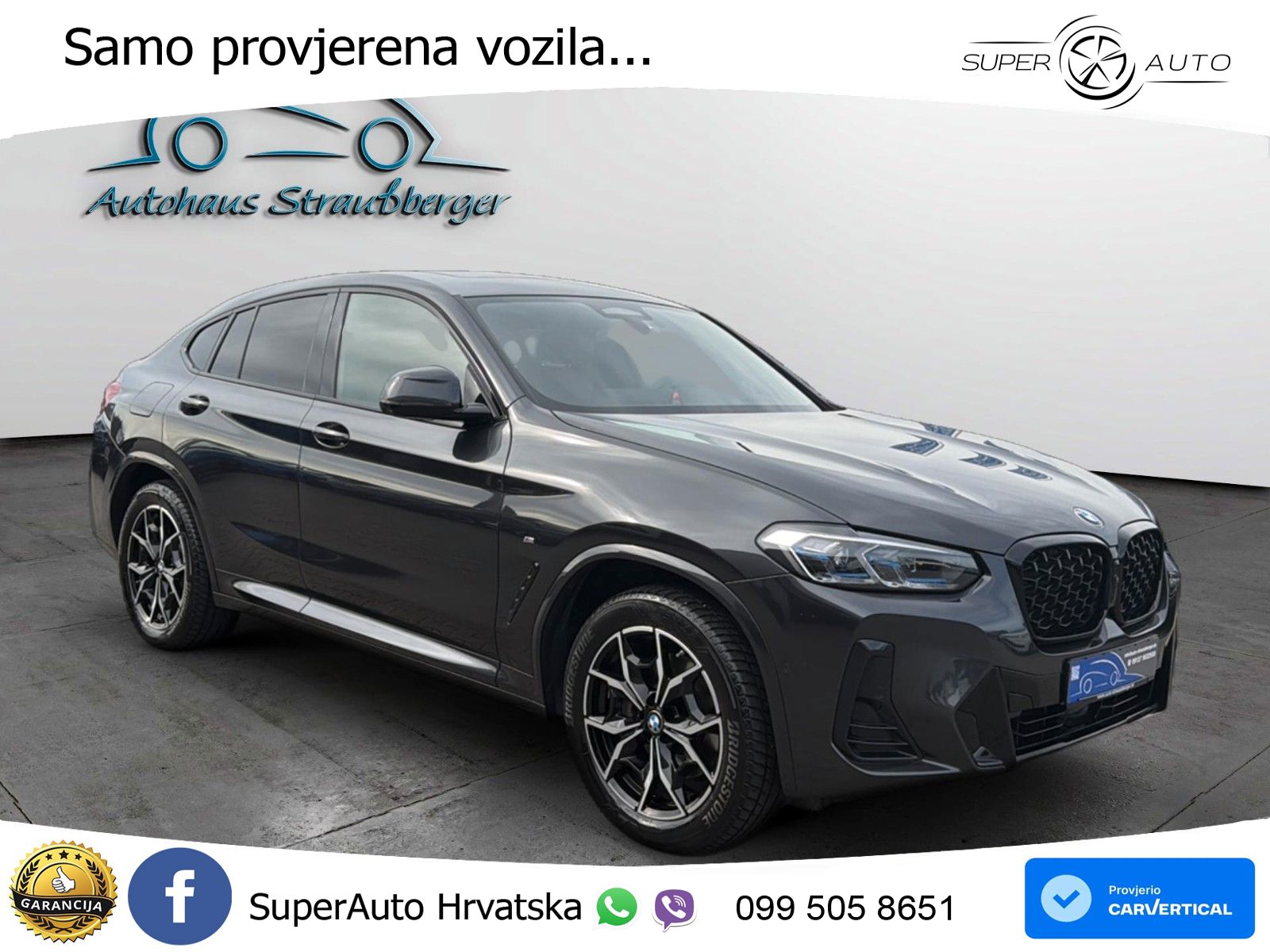 BMW X4 30d (286 KS) xDrive Steptronic M Sport ACC+HEAD+GR SJED+360+PANO