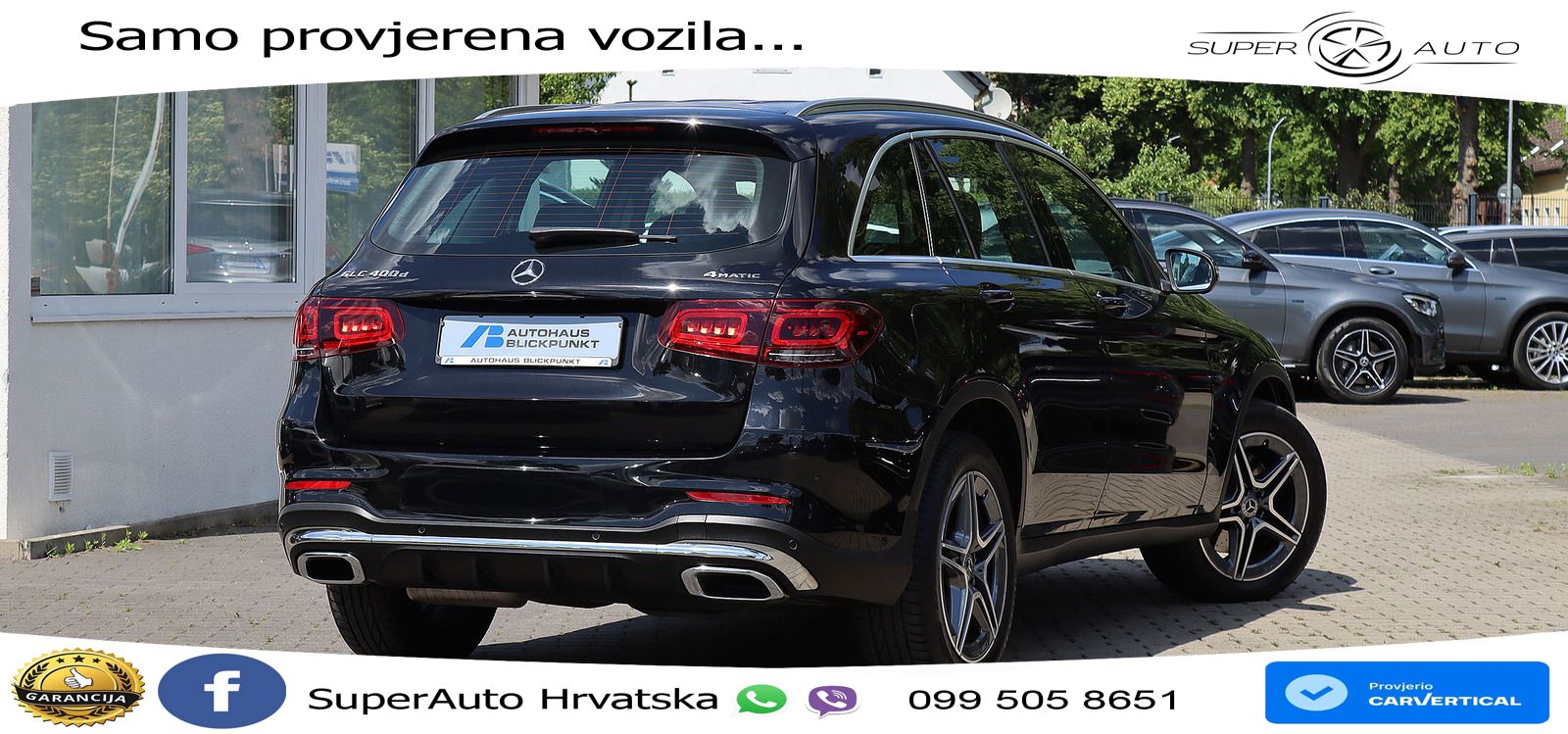 Mercedes GLC 400d (330 KS) 4MATIC 9G-TRONIC AMG LED+GR SJED+ACC