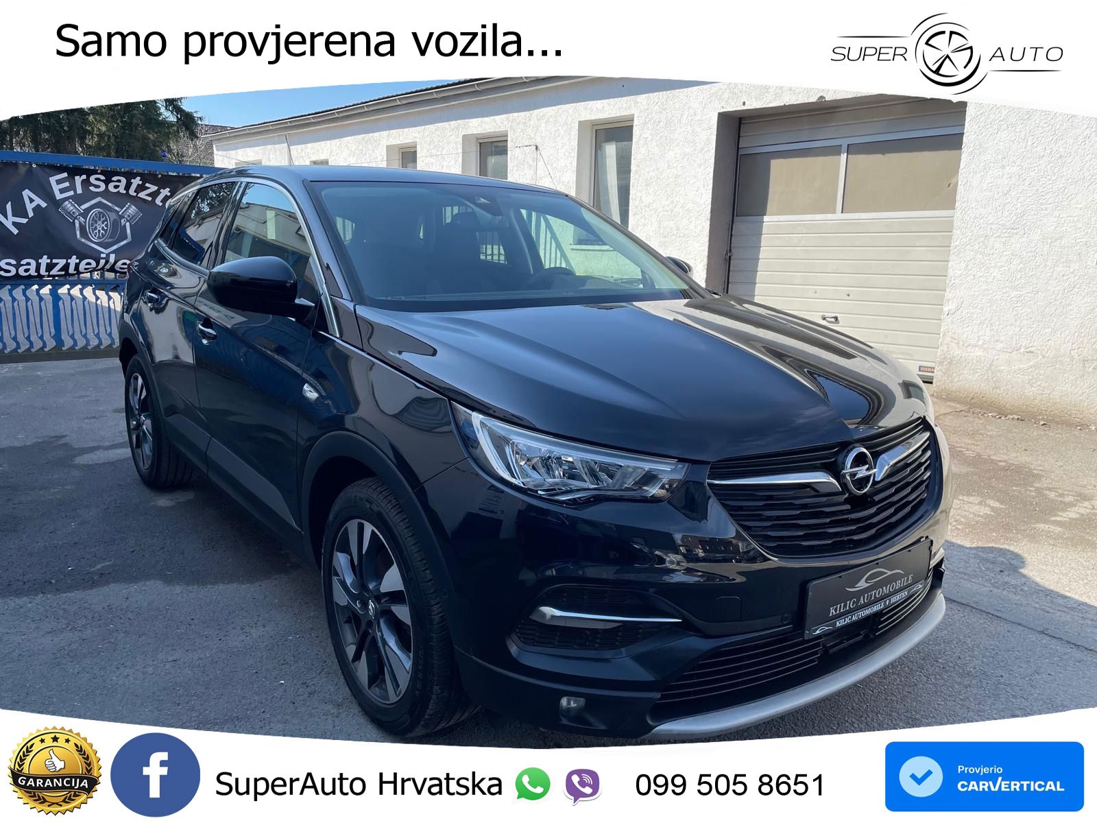 Opel Grandland X 1.2 Turbo (130 KS) LED+GR SJED+ACC