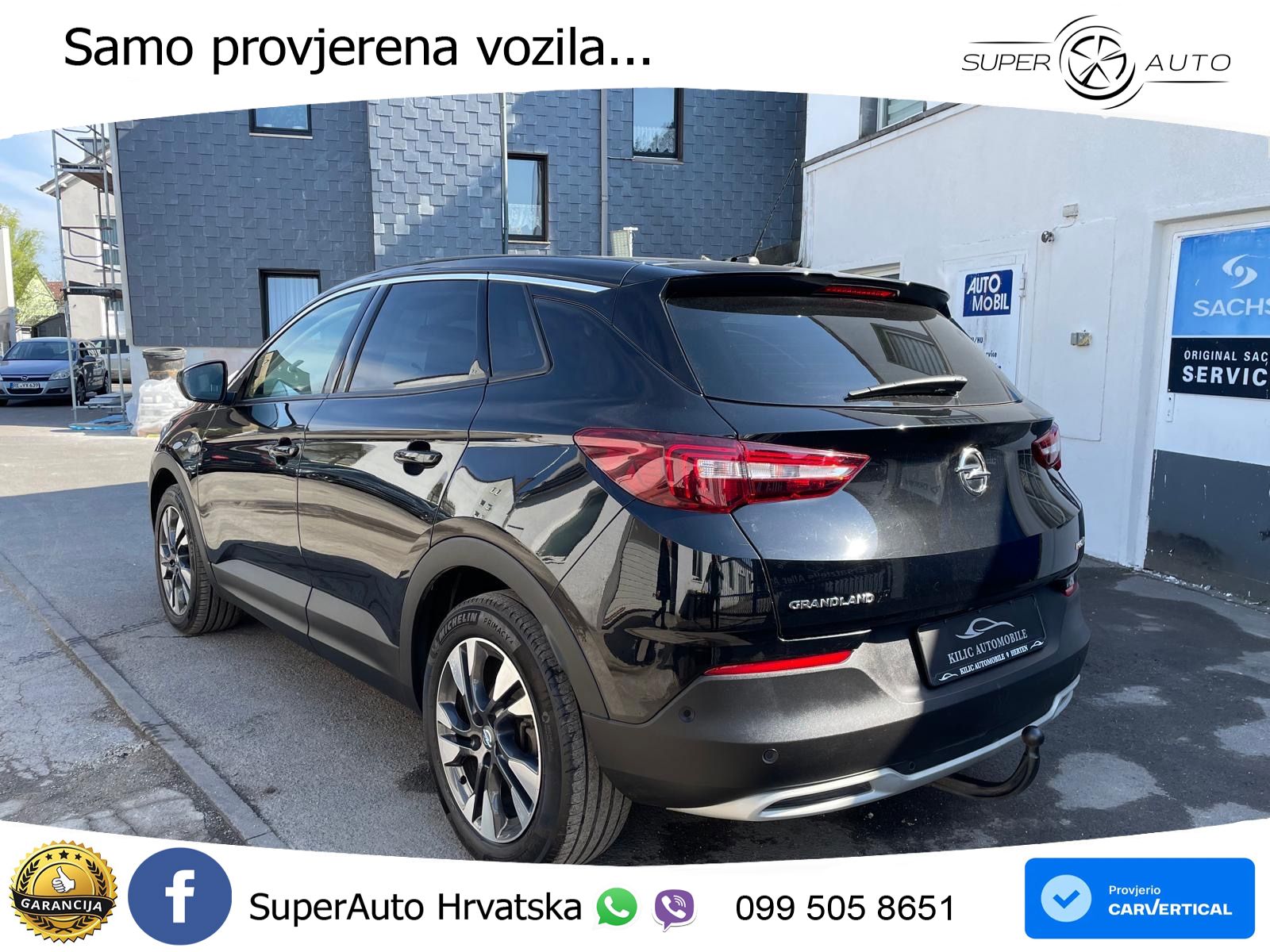 Opel Grandland X 1.2 Turbo (130 KS) LED+GR SJED+ACC