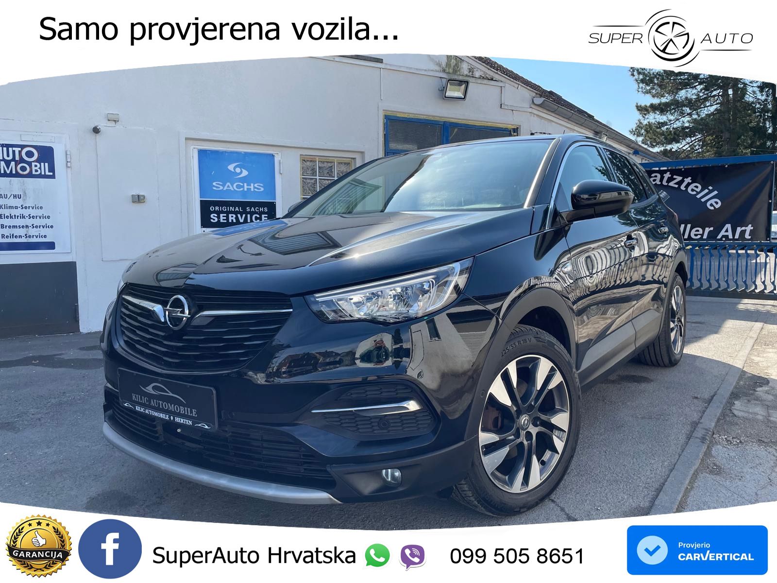 Opel Grandland X 1.2 Turbo (130 KS) LED+GR SJED+ACC