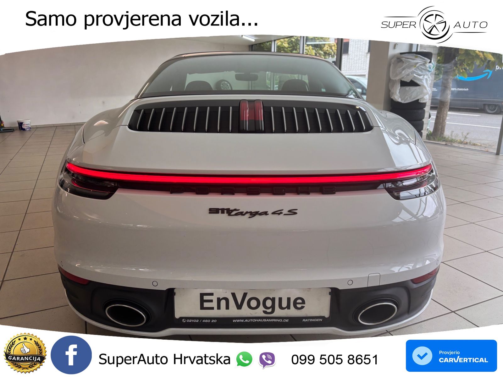 Porsche 911 Targa 4S 3.0 (450 KS) PDK