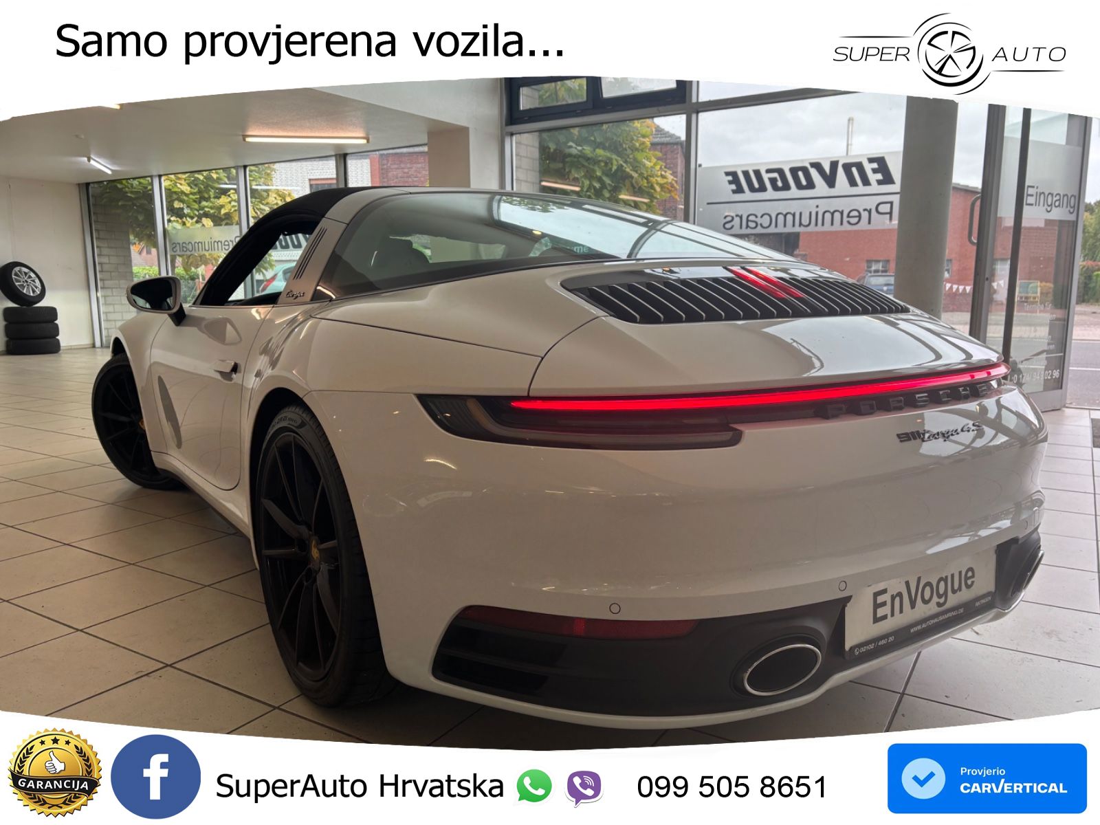 Porsche 911 Targa 4S 3.0 (450 KS) PDK