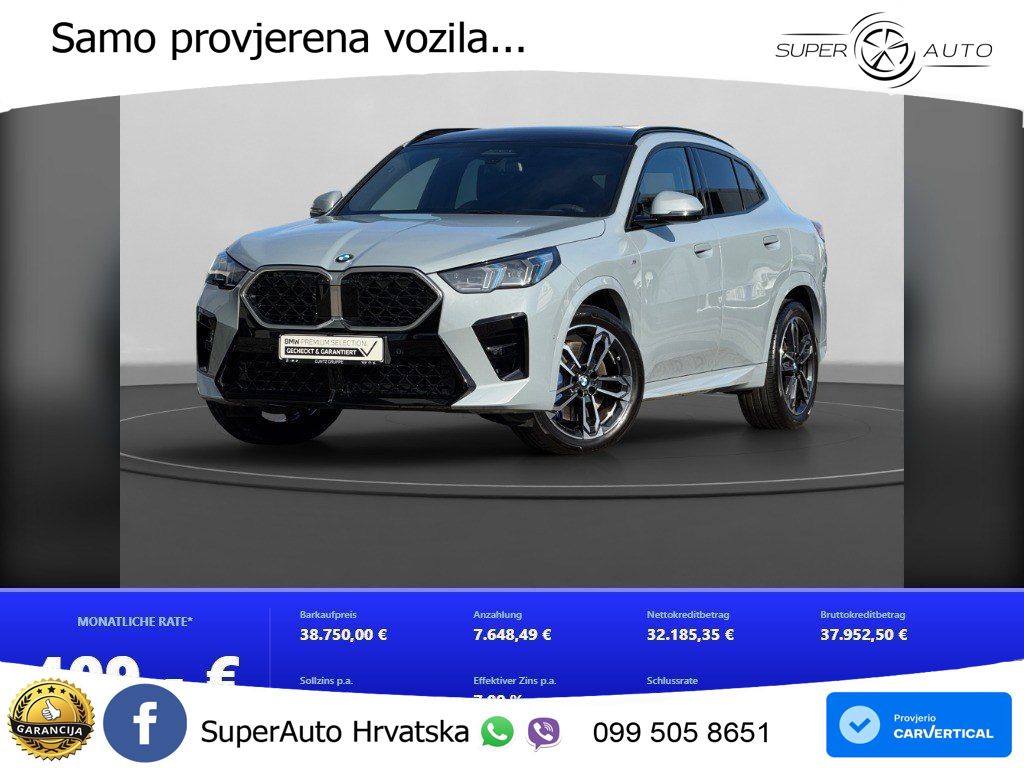 BMW X2 sDrive18d Steptronic LED+GR SJED+ACC