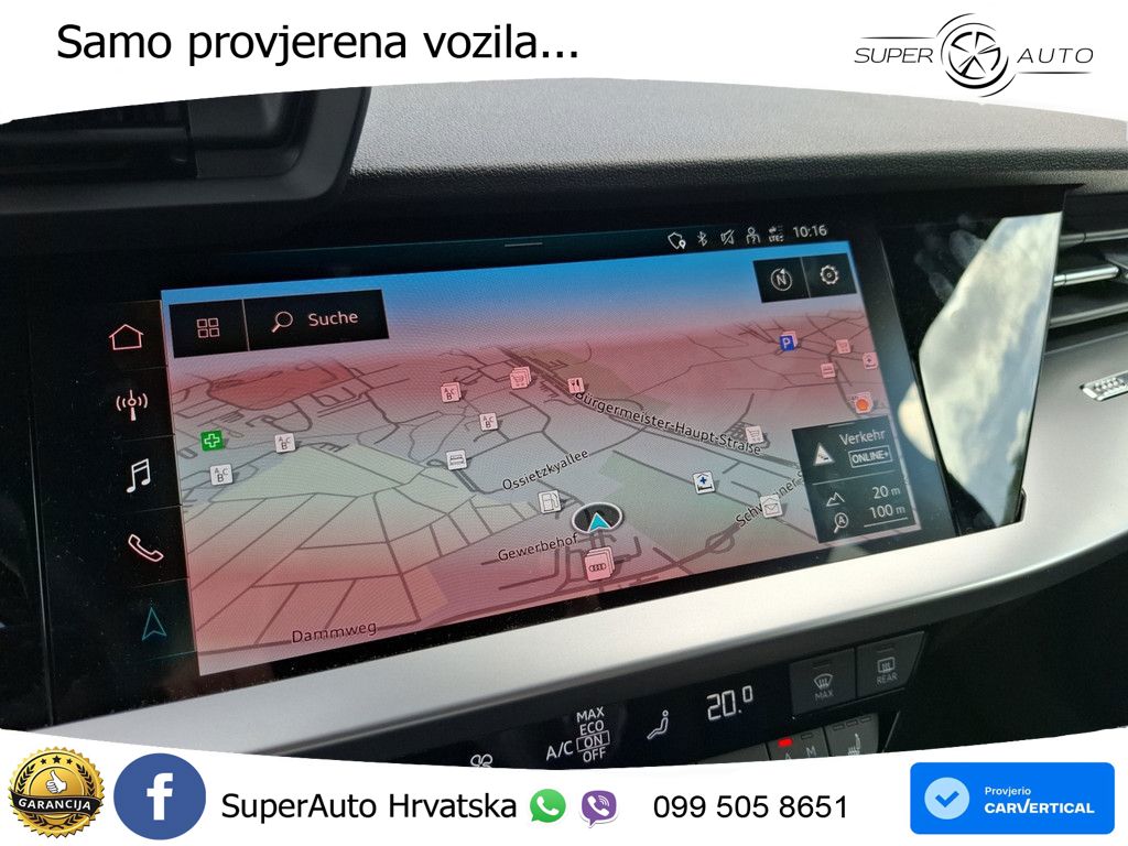 Audi A3 30 TDI (116 KS) advanced
