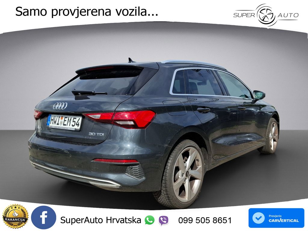 Audi A3 30 TDI (116 KS) advanced