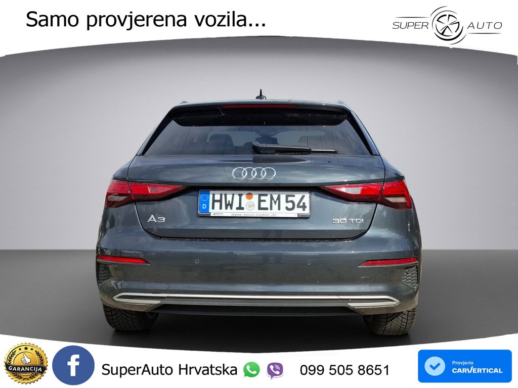 Audi A3 30 TDI (116 KS) advanced