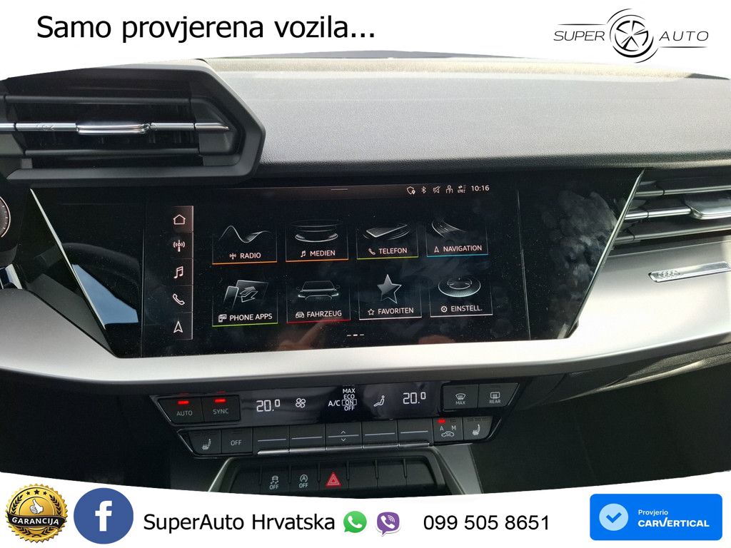 Audi A3 30 TDI (116 KS) advanced