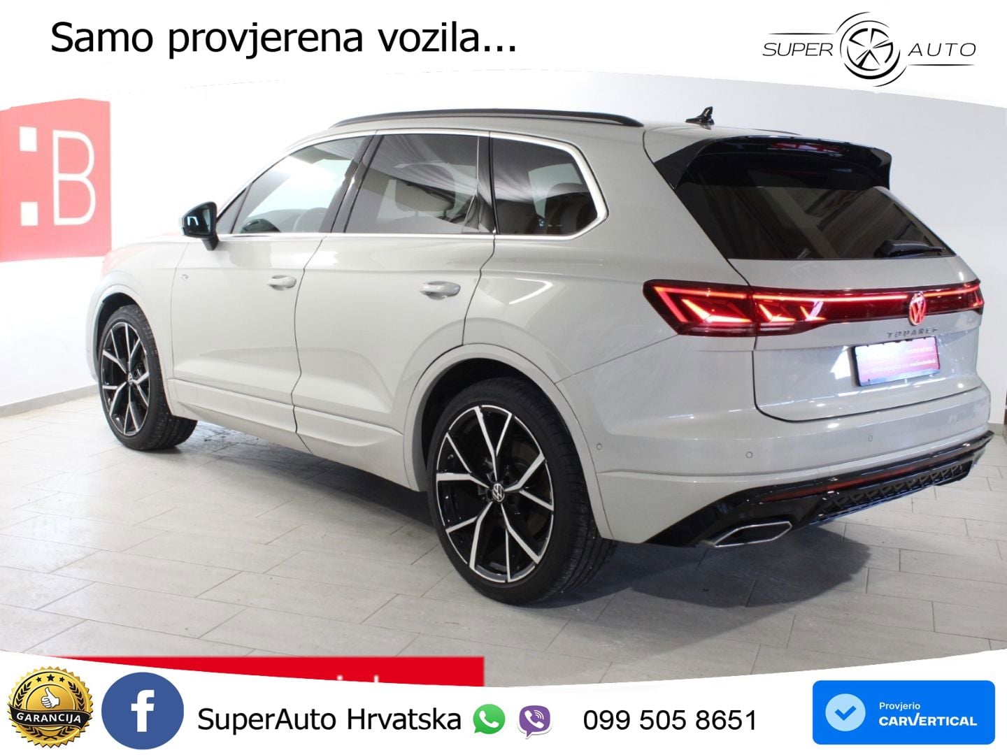 Volkswagen Touareg 3.0 V6 TDI (286 KS) 4MOTION Tiptronic R-Line ZRAČNI+ACC+GR SJED+KAM