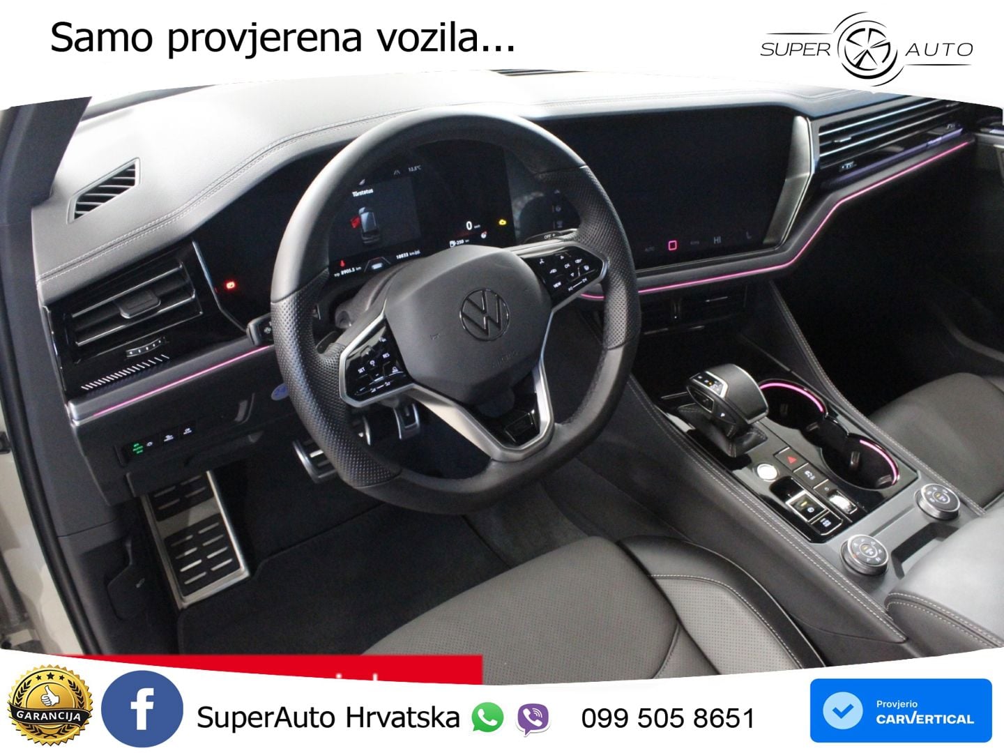 Volkswagen Touareg 3.0 V6 TDI (286 KS) 4MOTION Tiptronic R-Line ZRAČNI+ACC+GR SJED+KAM