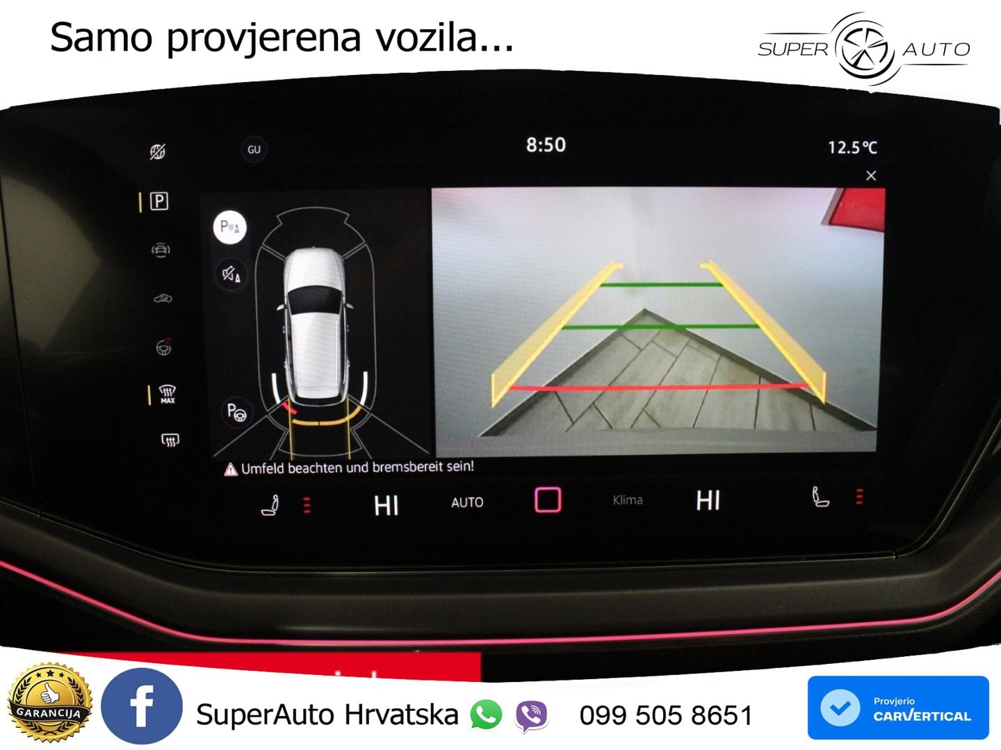 Volkswagen Touareg 3.0 V6 TDI (286 KS) 4MOTION Tiptronic R-Line ZRAČNI+ACC+GR SJED+KAM