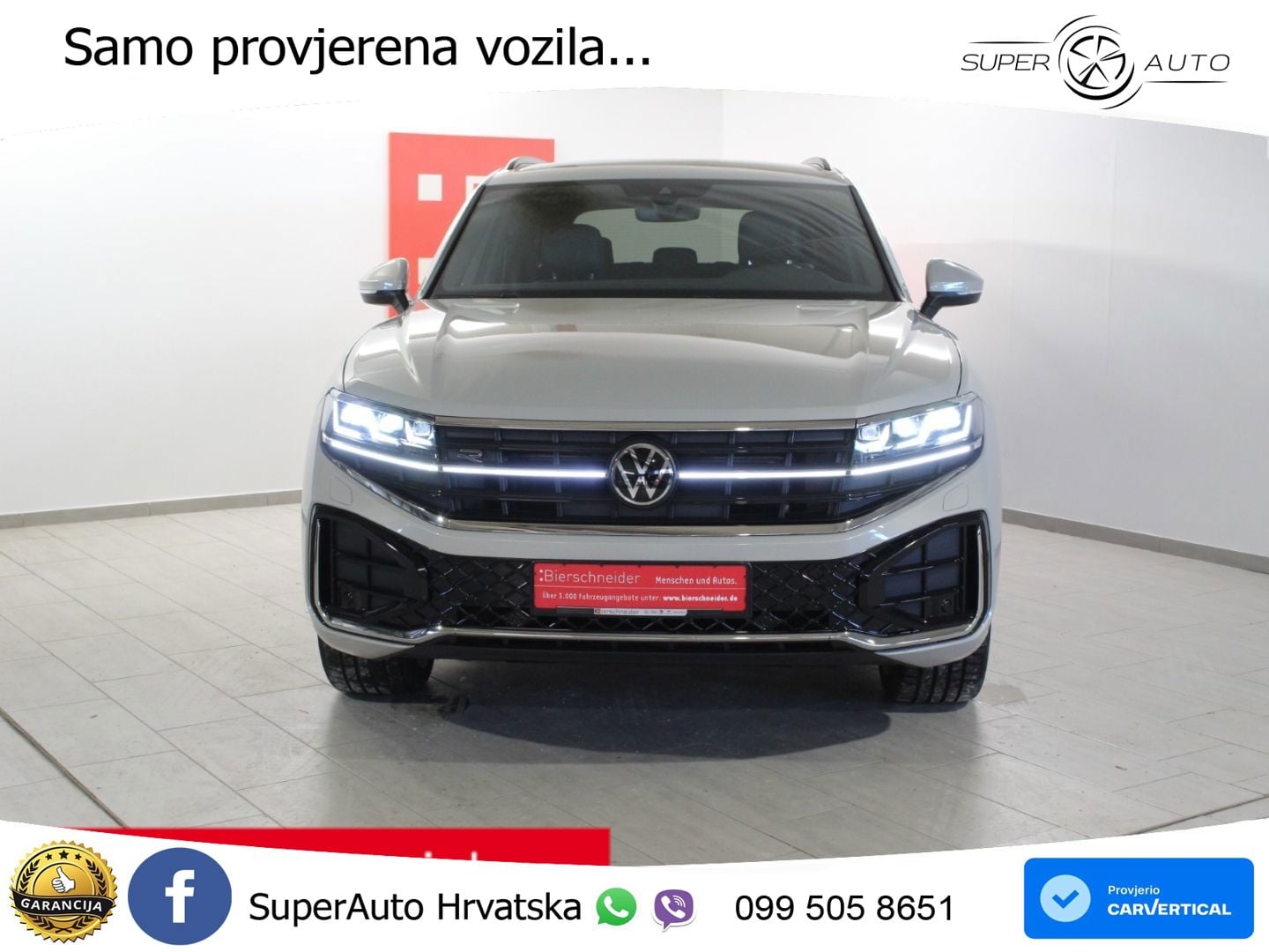Volkswagen Touareg 3.0 V6 TDI (286 KS) 4MOTION Tiptronic R-Line ZRAČNI+ACC+GR SJED+KAM