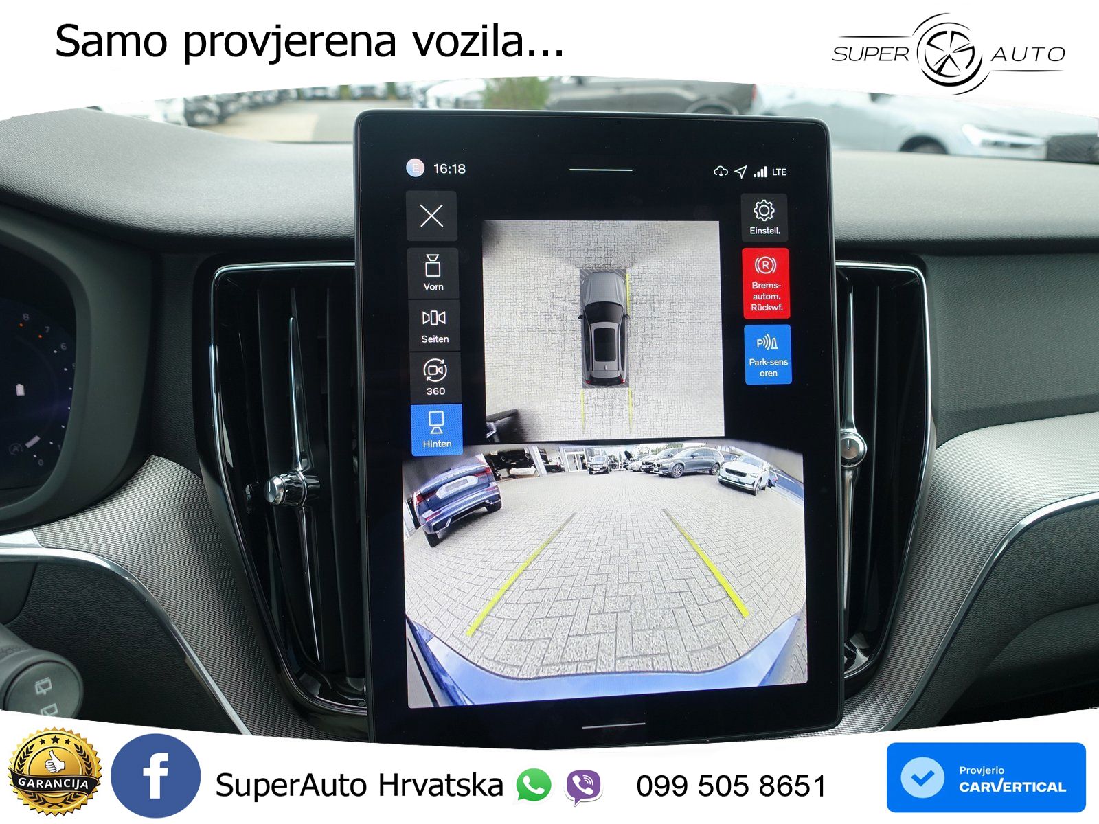 Volvo XC60 B5 Benzin AWD Geartronic ACC+HEAD+4xGR SJED+360+PANO