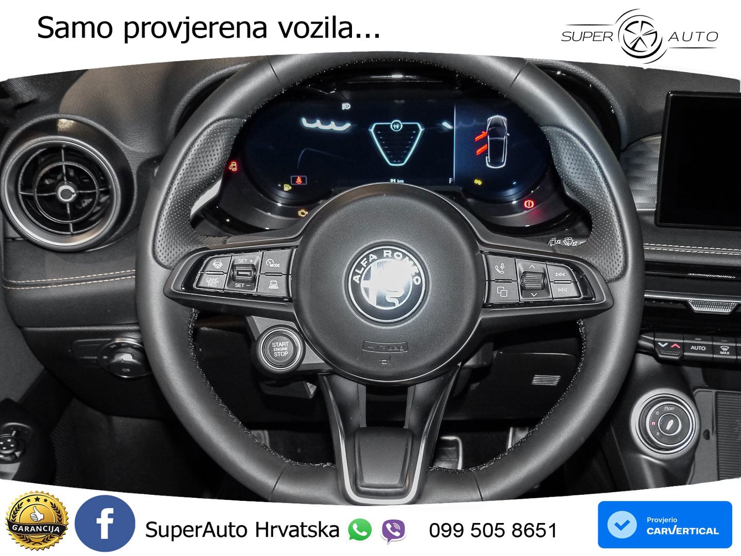 Alfa Romeo Tonale 1.5 VGT (174 KS) Hybrid TCT LED+GR SJED+ACC