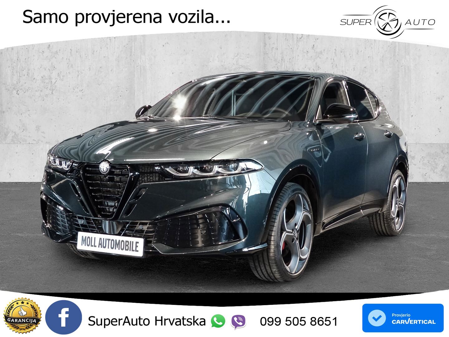 Alfa Romeo Tonale 1.5 VGT (174 KS) Hybrid TCT LED+GR SJED+ACC