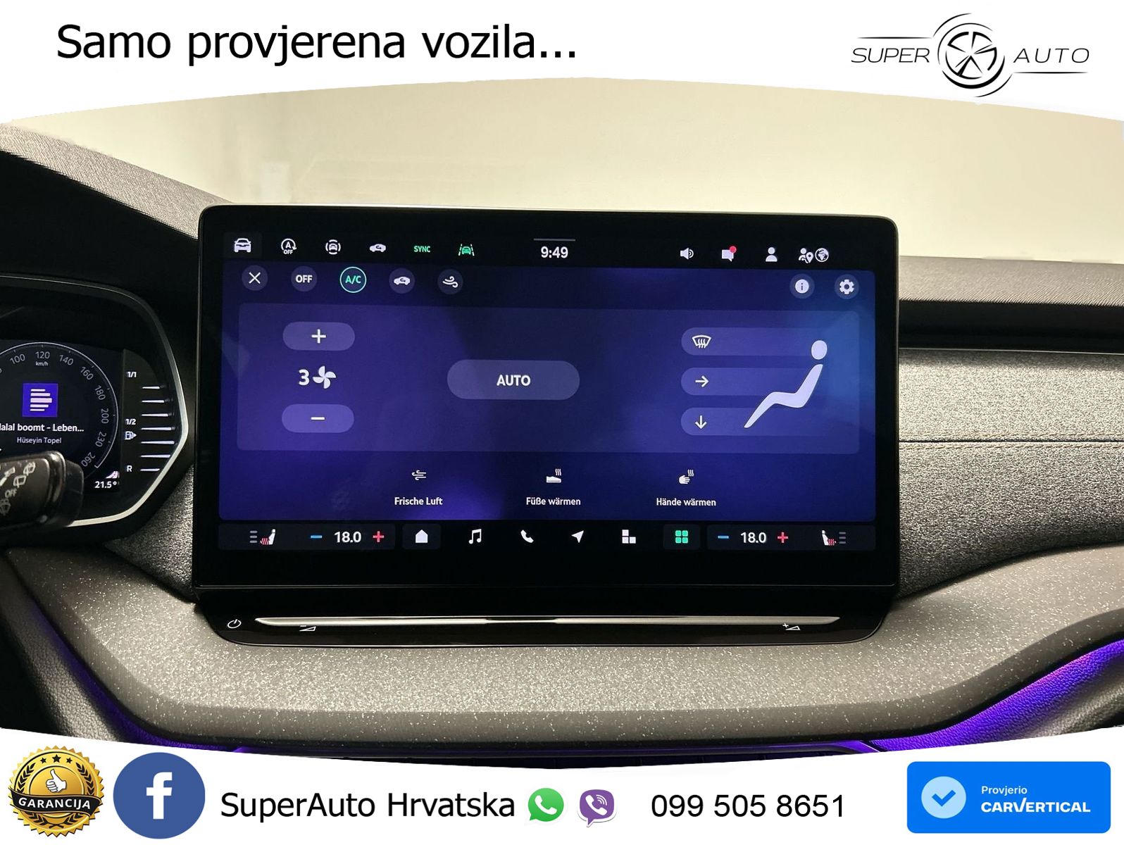 Škoda Octavia Combi 1.5 TSI (150 KS) DSG Selection LED+GR SJED+ACC