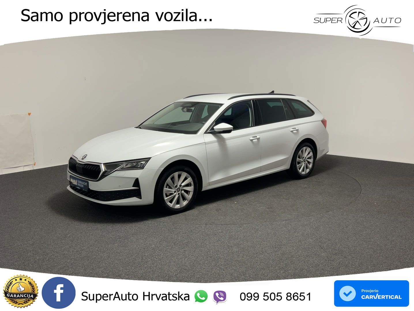 Škoda Octavia Combi 1.5 TSI (150 KS) DSG Selection LED+GR SJED+ACC