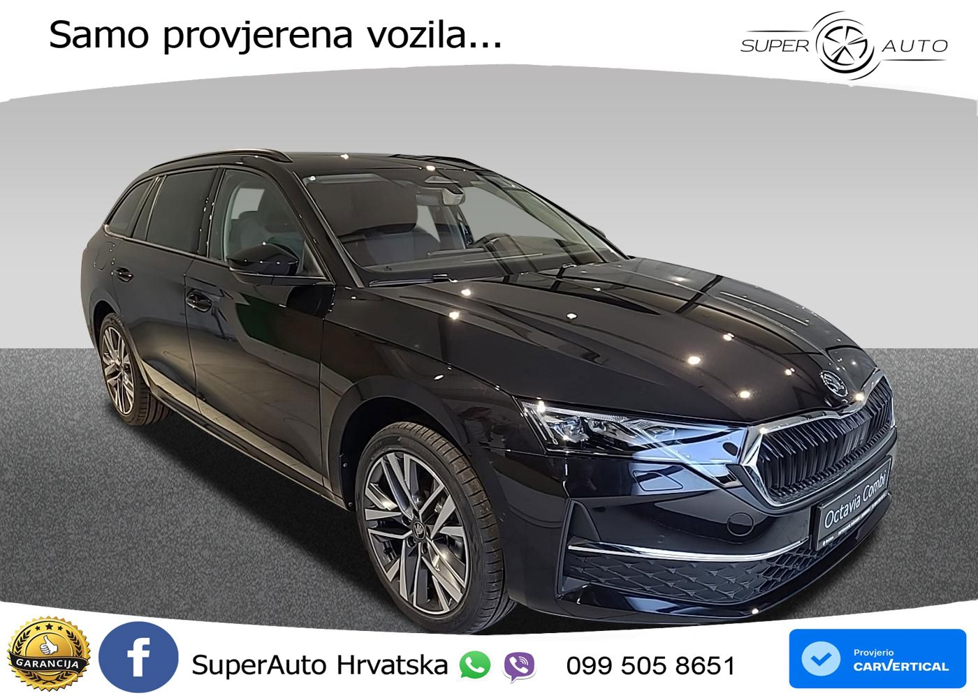 Škoda Octavia Combi 1.5 TSI (150 KS) DSG LED+GR SJED+ACC