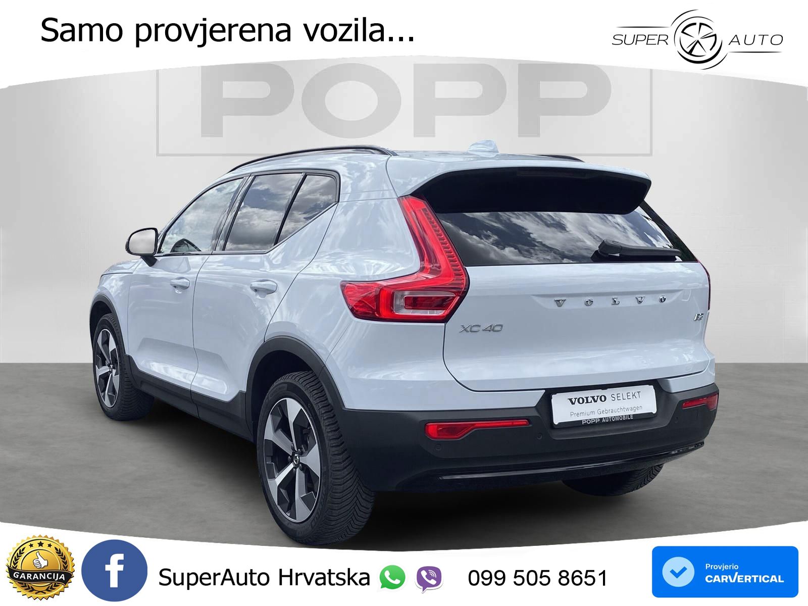 Volvo XC40 2.0 B3 163 KS Automatic LED+GR SJED+ACC