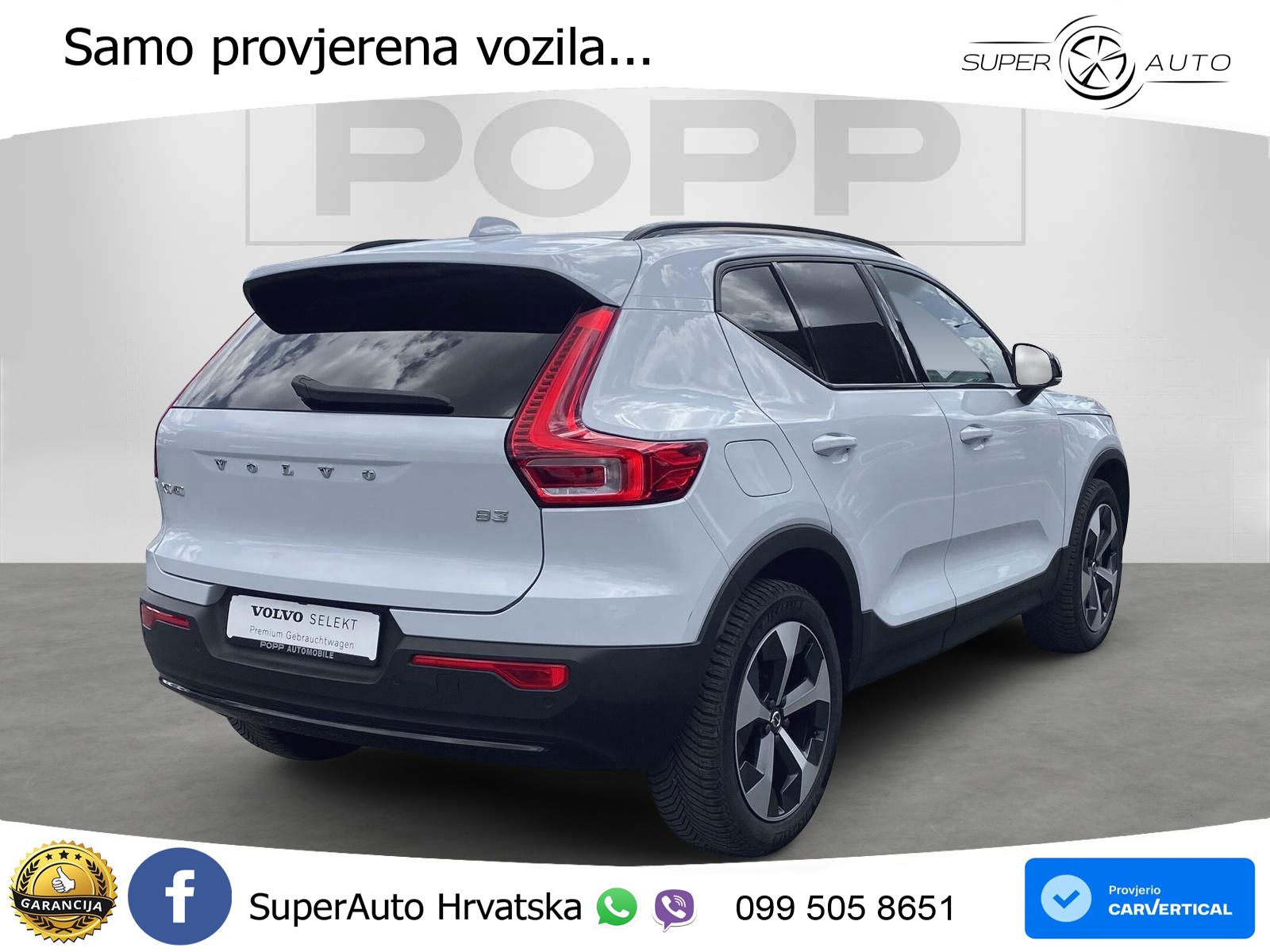 Volvo XC40 2.0 B3 163 KS Automatic LED+GR SJED+ACC