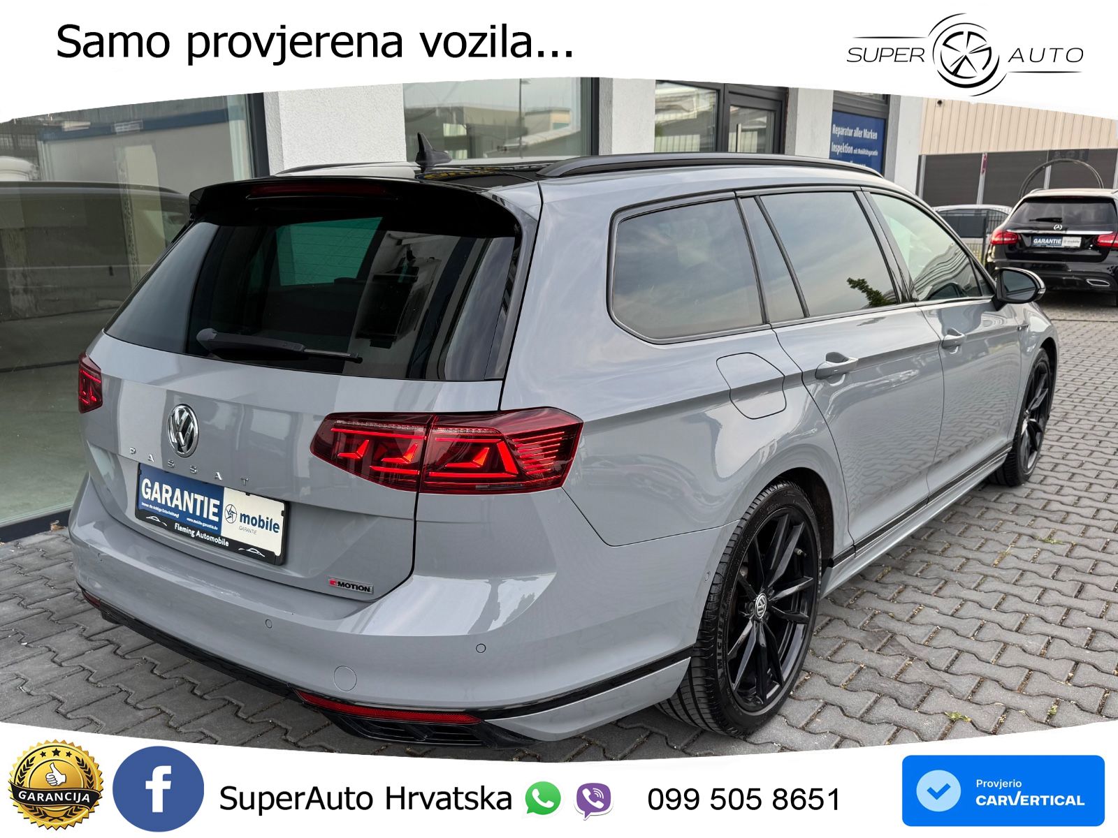 Volkswagen Passat Variant 2.0 TDI (240 KS) 4MOTION DSG R-Line MATRIX+GR SJED+KAM