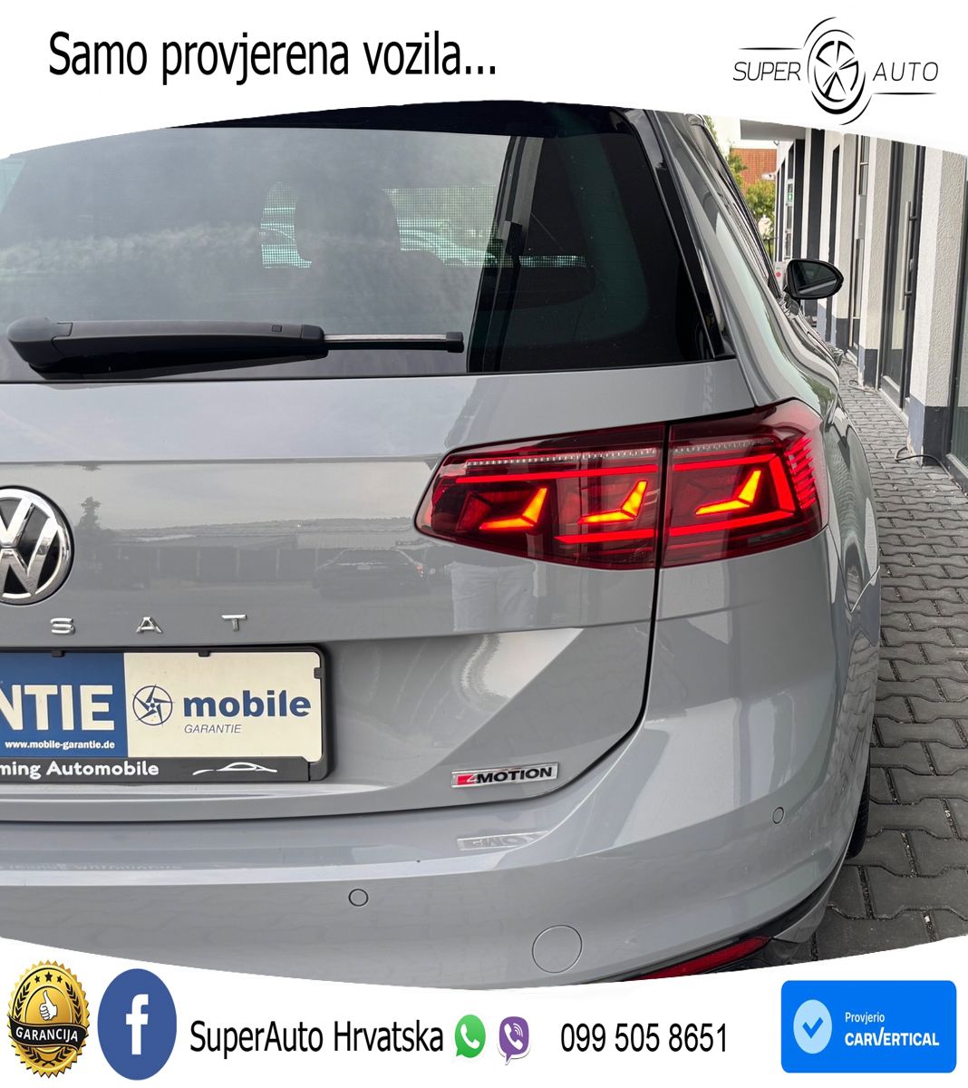 Volkswagen Passat Variant 2.0 TDI (240 KS) 4MOTION DSG R-Line MATRIX+GR SJED+KAM