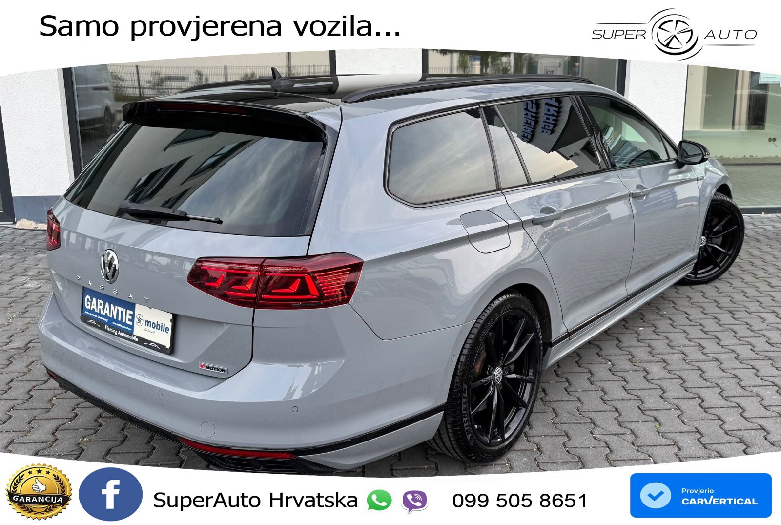 Volkswagen Passat Variant 2.0 TDI (240 KS) 4MOTION DSG R-Line MATRIX+GR SJED+KAM