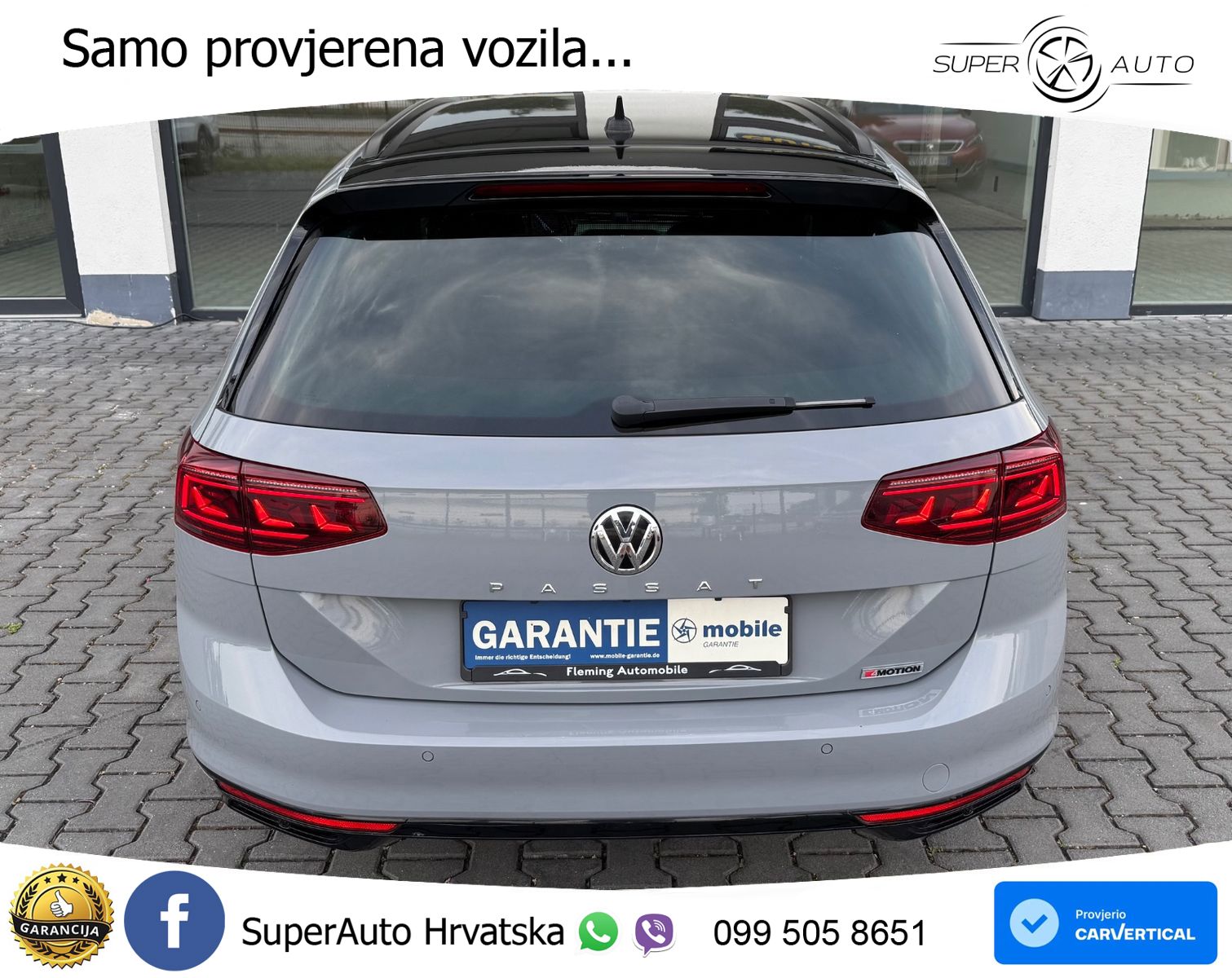 Volkswagen Passat Variant 2.0 TDI (240 KS) 4MOTION DSG R-Line MATRIX+GR SJED+KAM