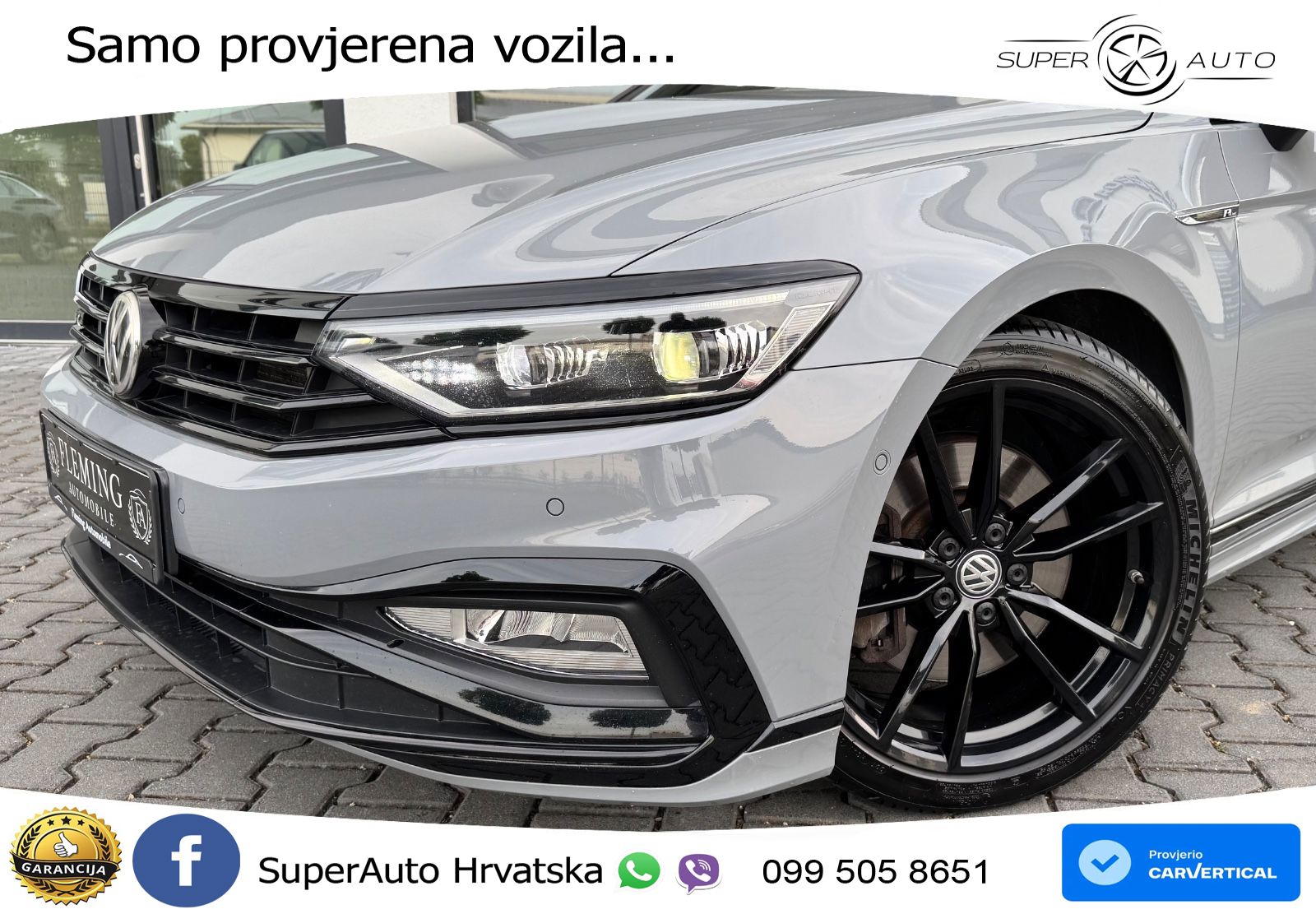 Volkswagen Passat Variant 2.0 TDI (240 KS) 4MOTION DSG R-Line MATRIX+GR SJED+KAM