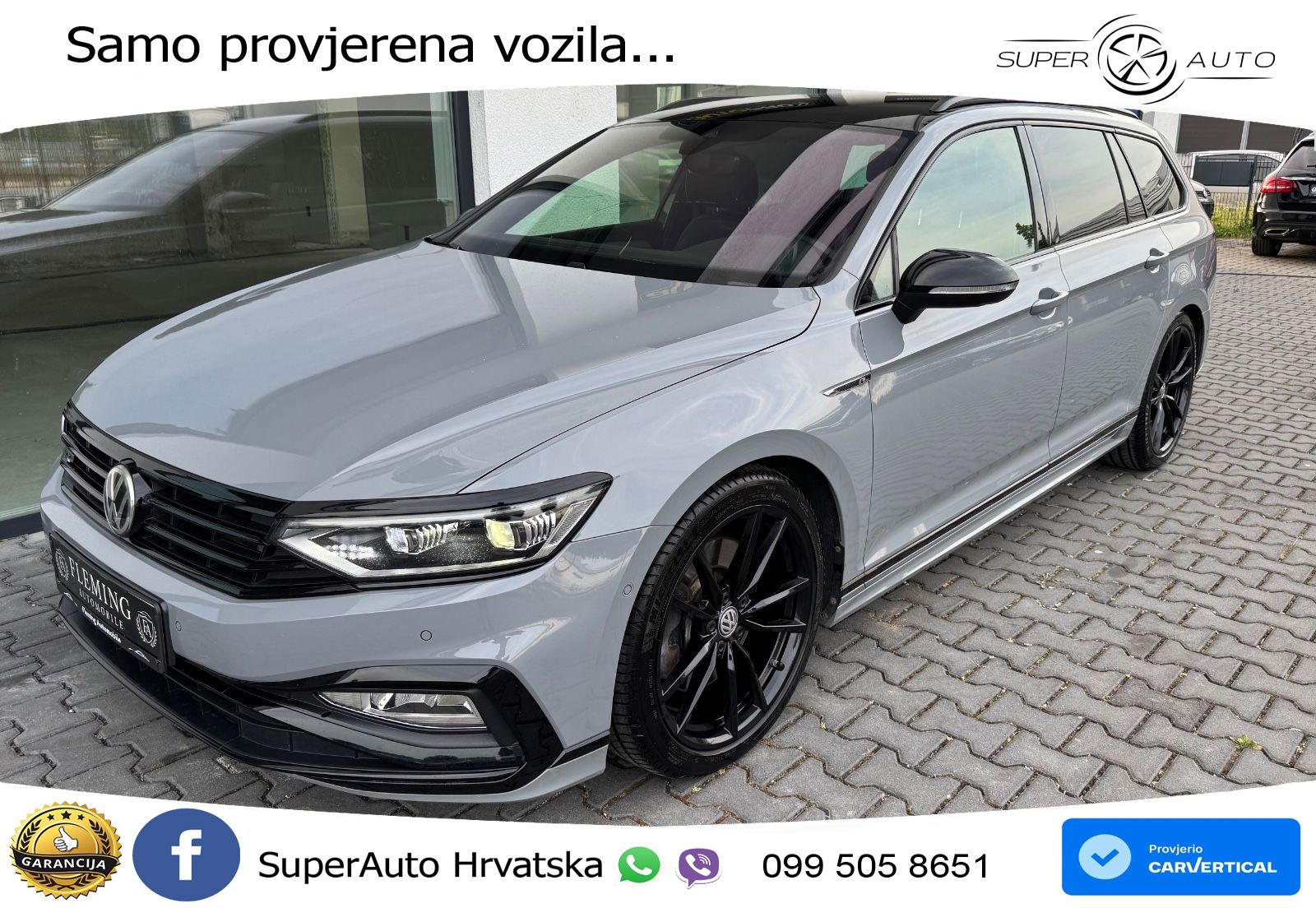 Volkswagen Passat Variant 2.0 TDI (240 KS) 4MOTION DSG R-Line MATRIX+GR SJED+KAM