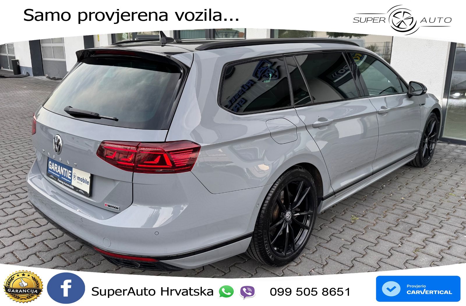 Volkswagen Passat Variant 2.0 TDI (240 KS) 4MOTION DSG R-Line MATRIX+GR SJED+KAM