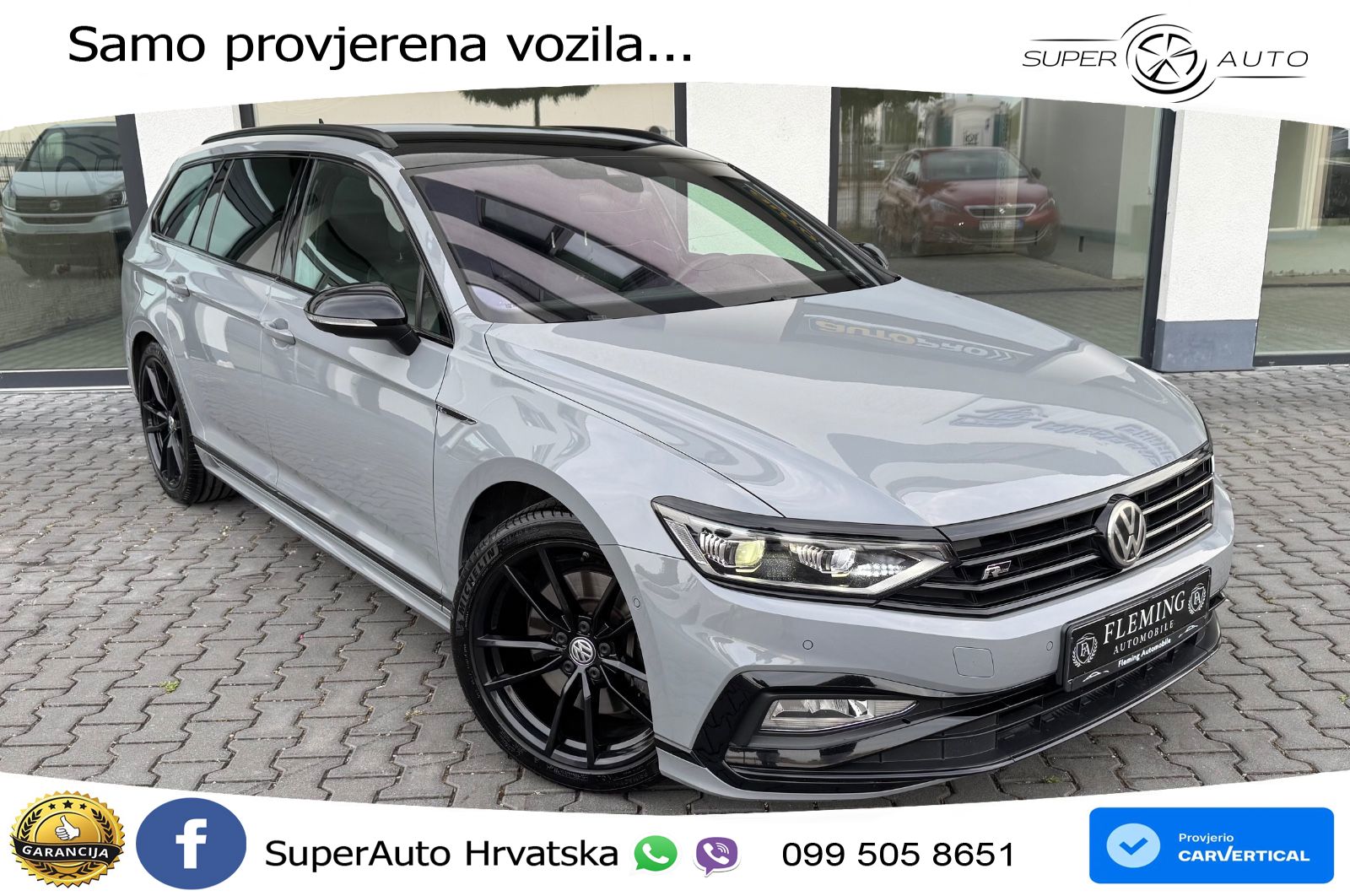 Volkswagen Passat Variant 2.0 TDI (240 KS) 4MOTION DSG R-Line MATRIX+GR SJED+KAM
