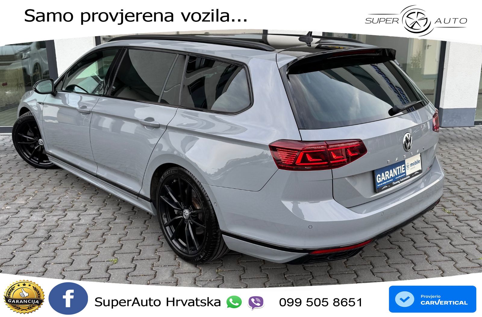 Volkswagen Passat Variant 2.0 TDI (240 KS) 4MOTION DSG R-Line MATRIX+GR SJED+KAM