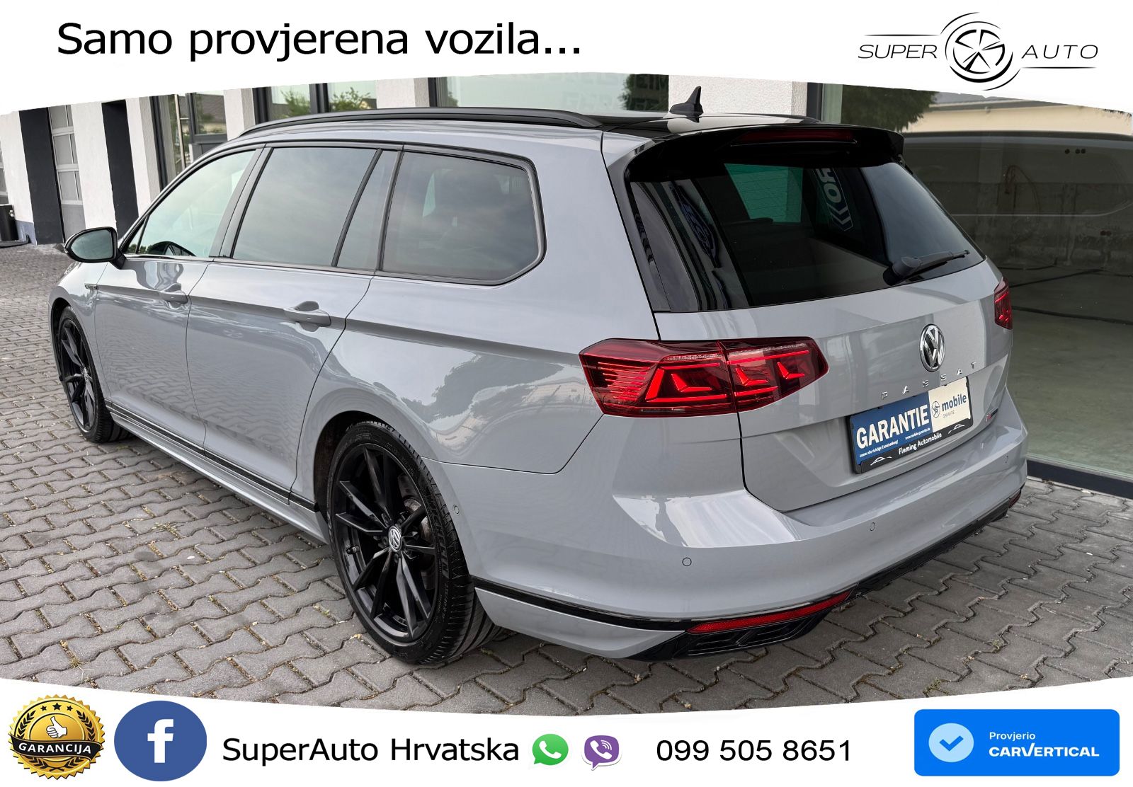 Volkswagen Passat Variant 2.0 TDI (240 KS) 4MOTION DSG R-Line MATRIX+GR SJED+KAM