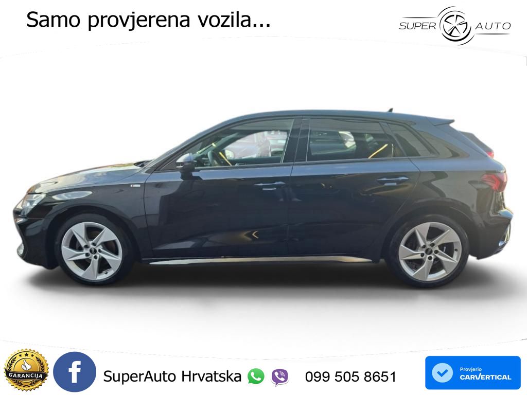 Audi A3 35 TFSI (150 KS) S tronic LED+GR SJED+ACC