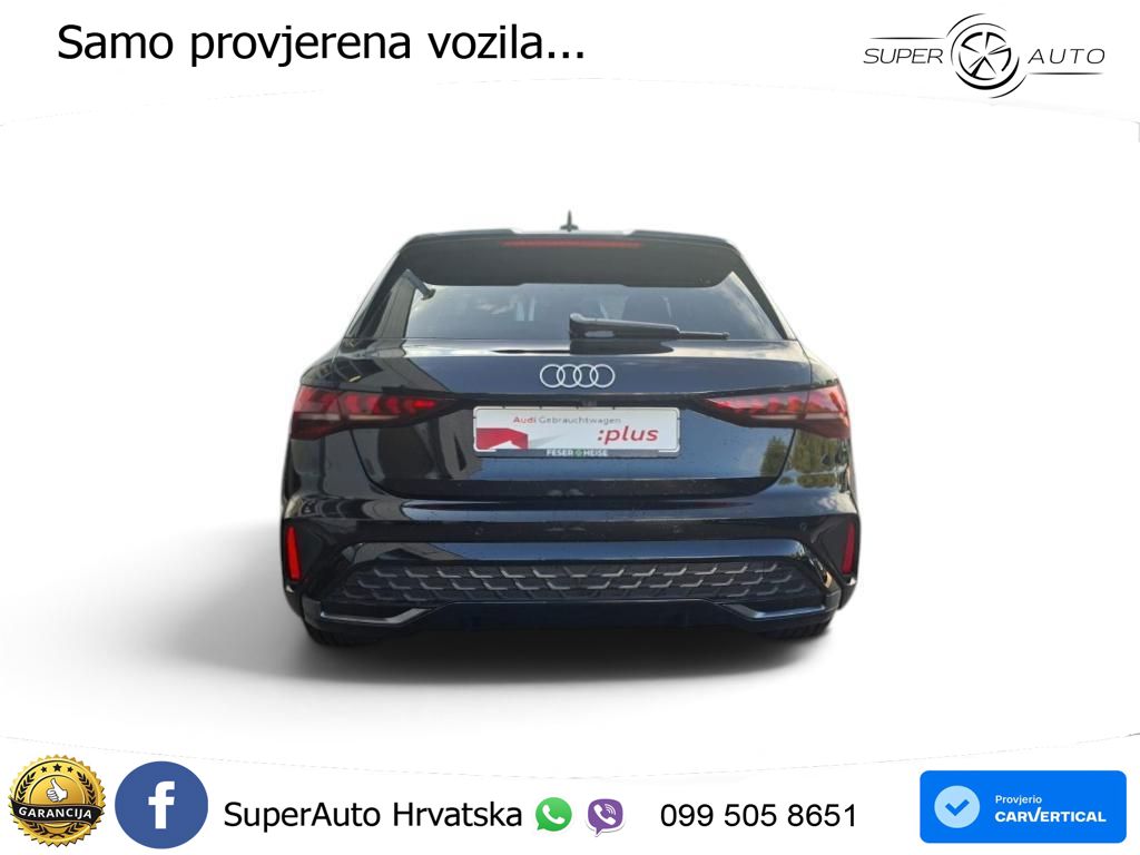 Audi A3 35 TFSI (150 KS) S tronic LED+GR SJED+ACC
