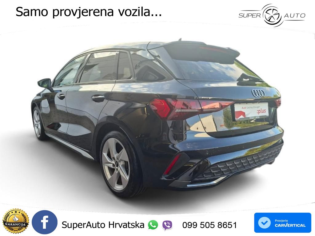 Audi A3 35 TFSI (150 KS) S tronic LED+GR SJED+ACC