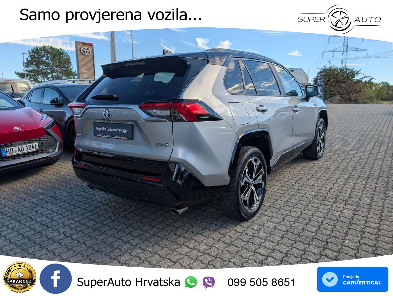 Toyota RAV4 2.5 D-4S (306 KS) Hybrid AWD-i e-CVT LED+GR SJED+ACC