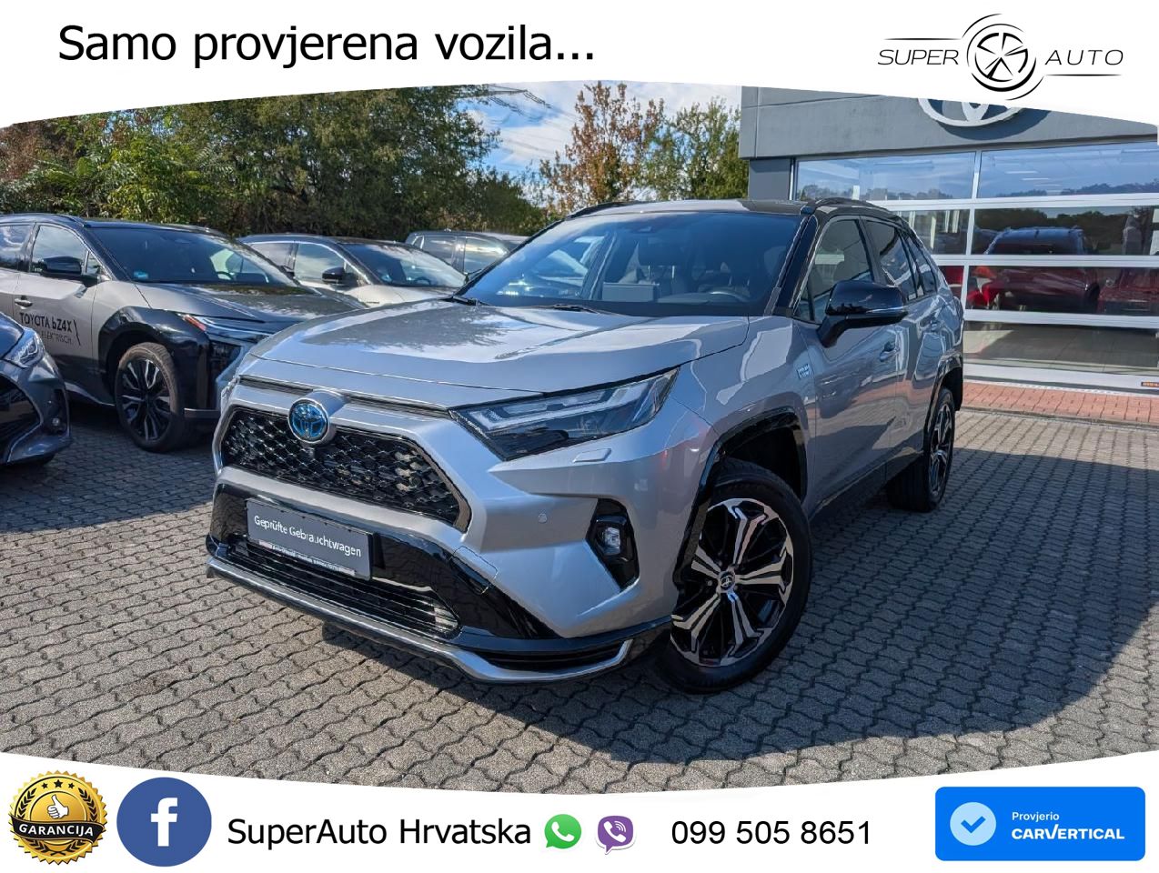 Toyota RAV4 2.5 D-4S (306 KS) Hybrid AWD-i e-CVT LED+GR SJED+ACC