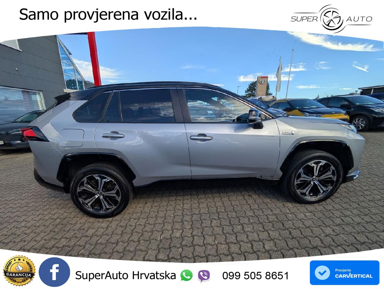 Toyota RAV4 2.5 D-4S (306 KS) Hybrid AWD-i e-CVT LED+GR SJED+ACC
