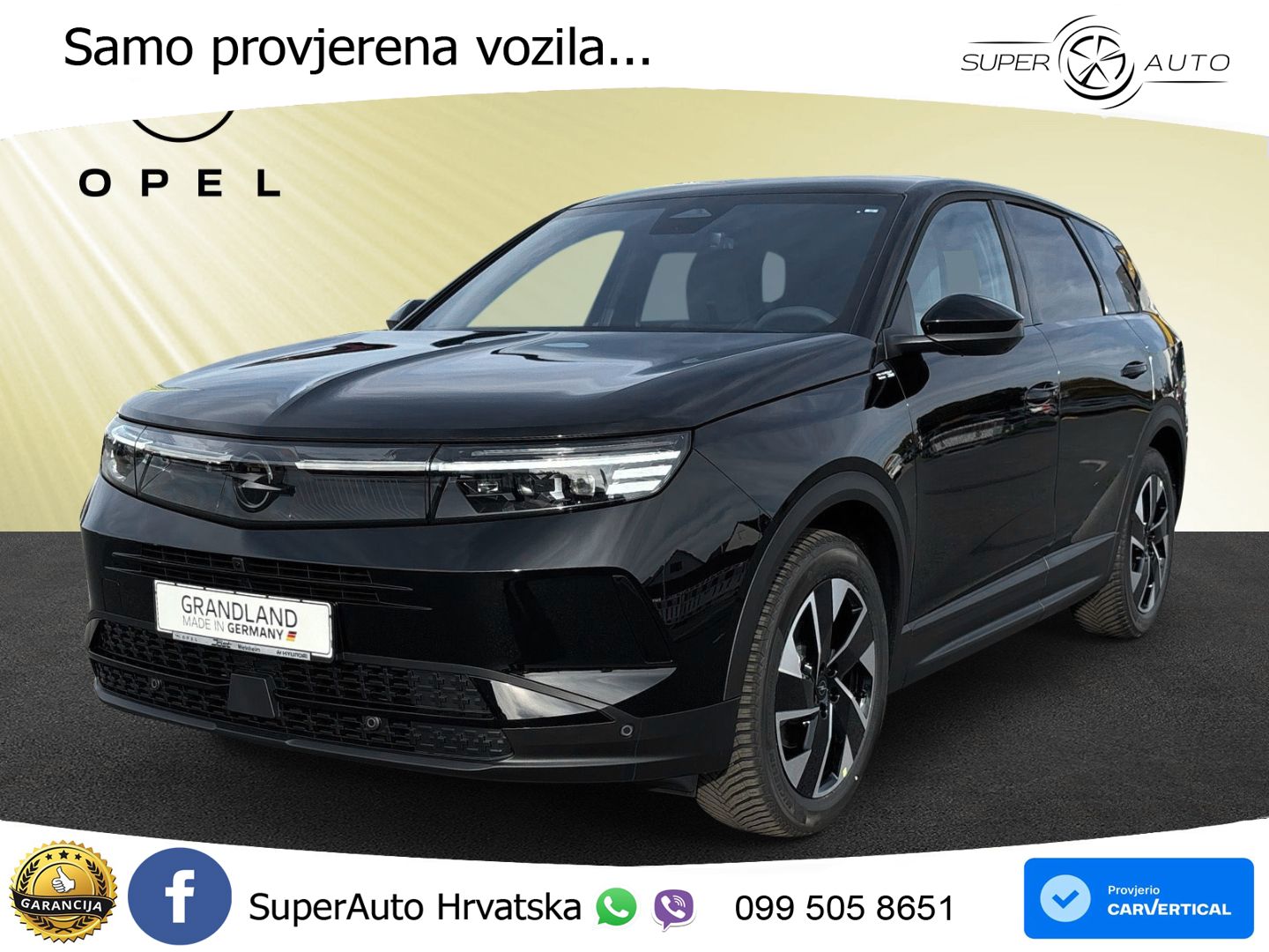 Opel Grandland 1.2 Turbo (145 KS) Hybrid eDCT Ultimate