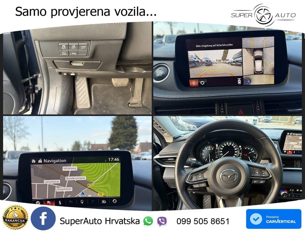 Mazda 6 Sport Combi 2.5 SKYACTIV-G (194 KS) SKYACTIV-Drive LED+GR SJED+ACC