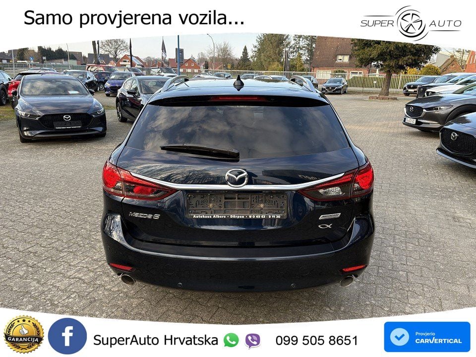 Mazda 6 Sport Combi 2.5 SKYACTIV-G (194 KS) SKYACTIV-Drive LED+GR SJED+ACC