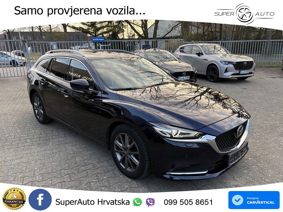 Mazda 6 Sport Combi 2.5 SKYACTIV-G (194 KS) SKYACTIV-Drive LED+GR SJED+ACC