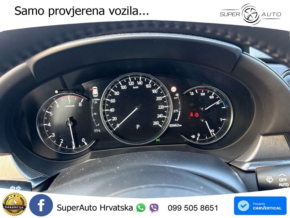Mazda 6 Sport Combi 2.5 SKYACTIV-G (194 KS) SKYACTIV-Drive LED+GR SJED+ACC