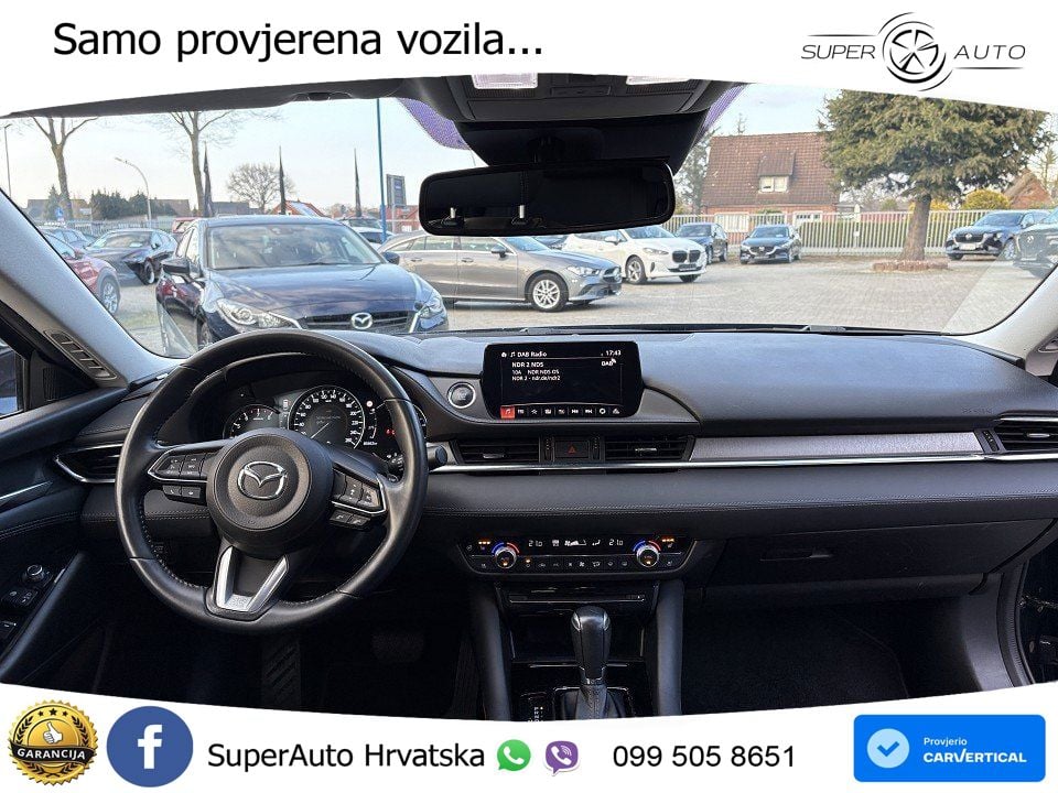 Mazda 6 Sport Combi 2.5 SKYACTIV-G (194 KS) SKYACTIV-Drive LED+GR SJED+ACC