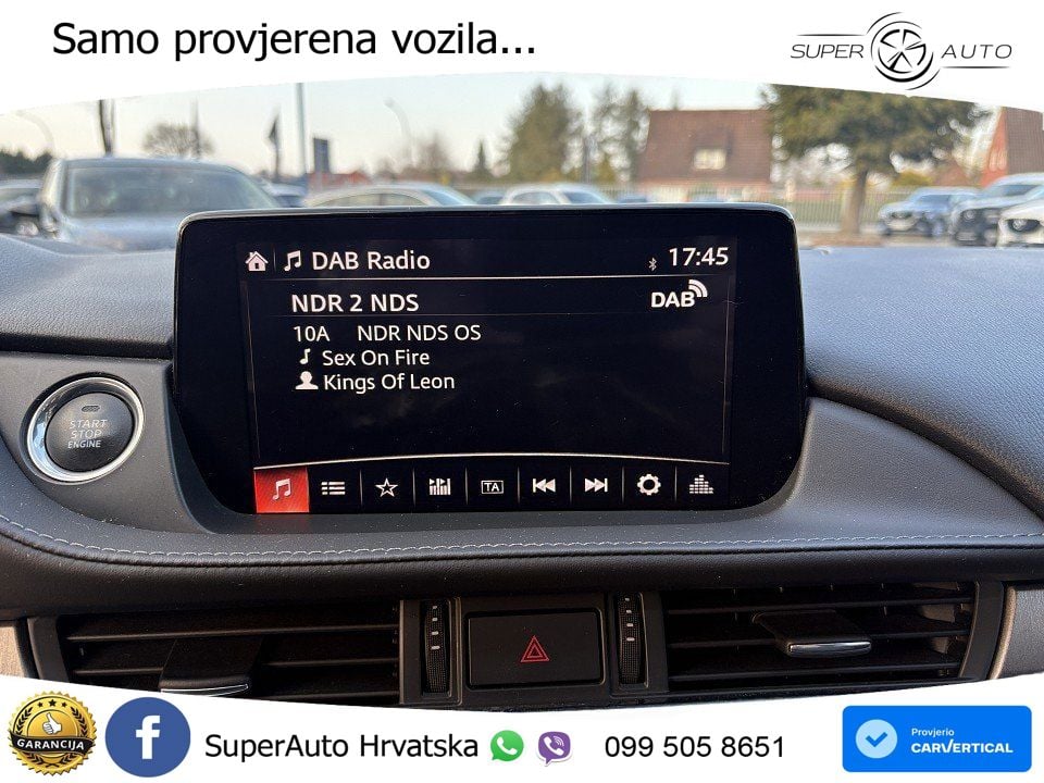 Mazda 6 Sport Combi 2.5 SKYACTIV-G (194 KS) SKYACTIV-Drive LED+GR SJED+ACC