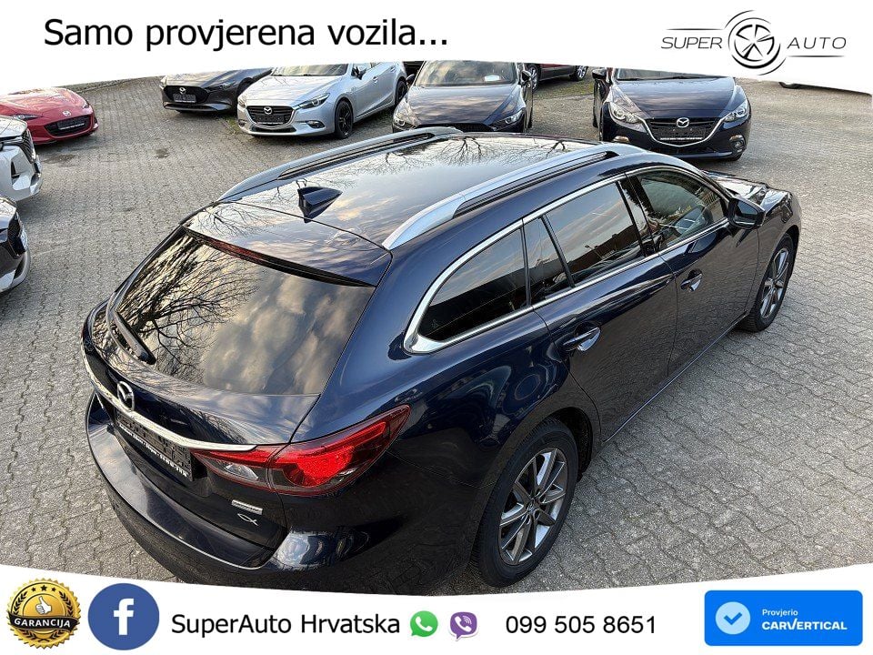 Mazda 6 Sport Combi 2.5 SKYACTIV-G (194 KS) SKYACTIV-Drive LED+GR SJED+ACC