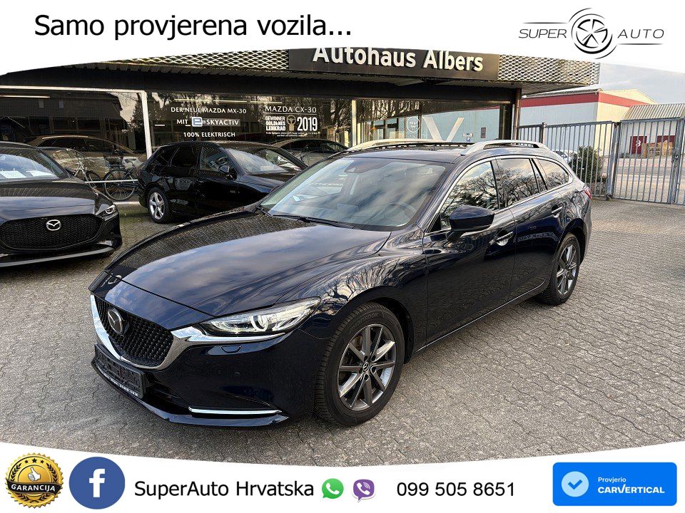 Mazda 6 Sport Combi 2.5 SKYACTIV-G (194 KS) SKYACTIV-Drive LED+GR SJED+ACC