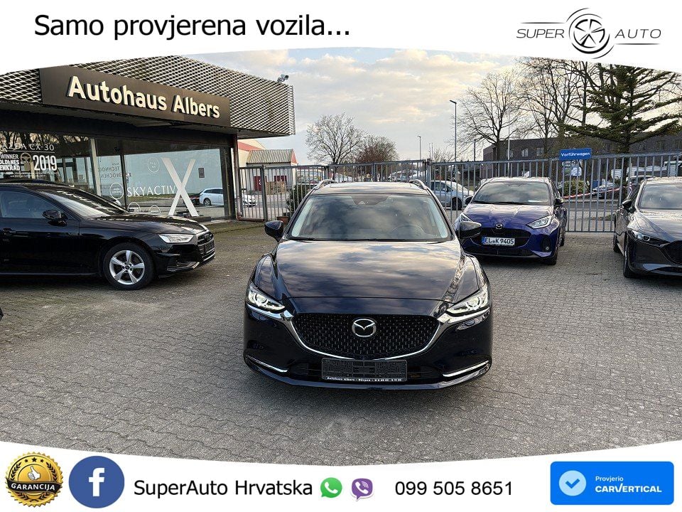 Mazda 6 Sport Combi 2.5 SKYACTIV-G (194 KS) SKYACTIV-Drive LED+GR SJED+ACC